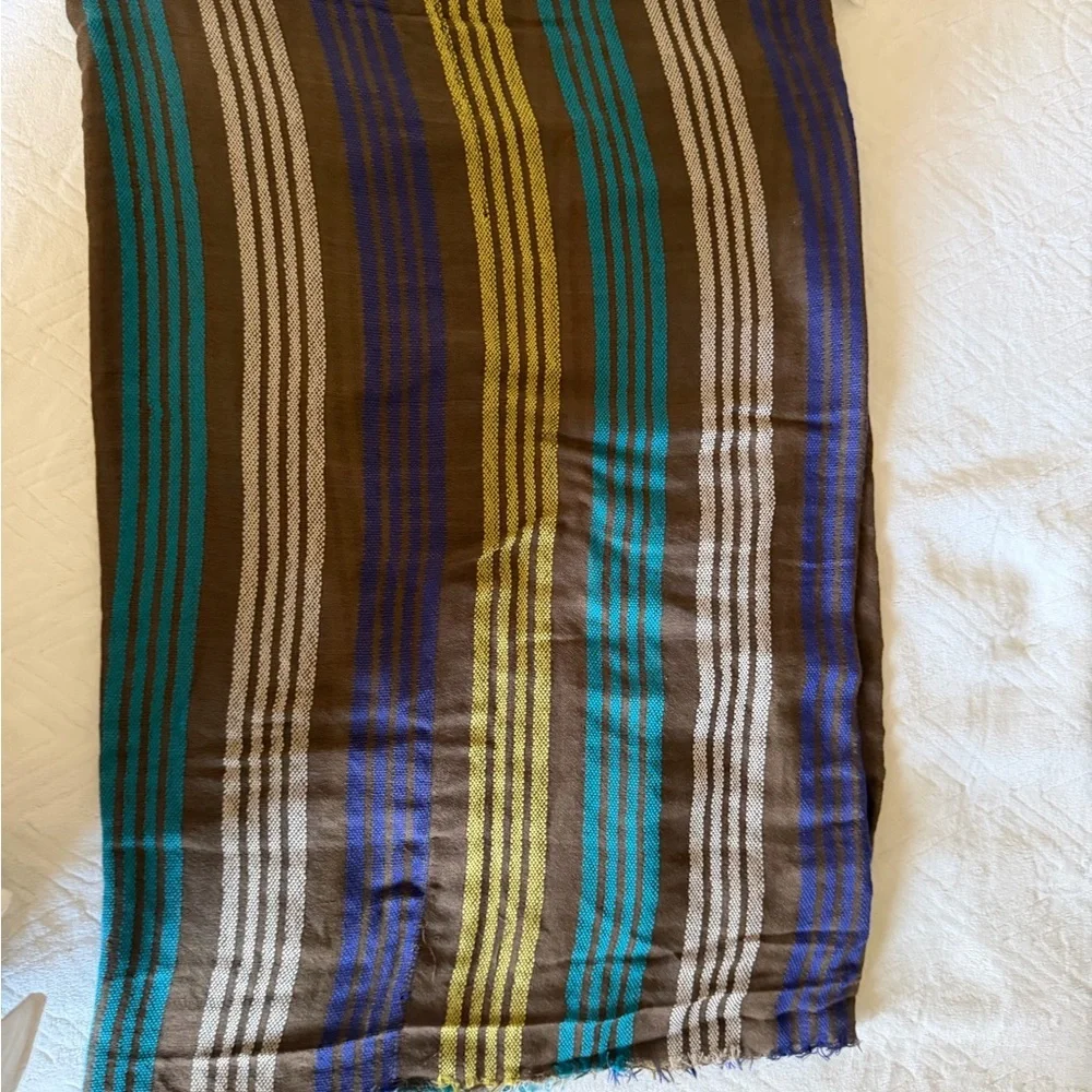 Old Navy Multicolor Striped Scarf